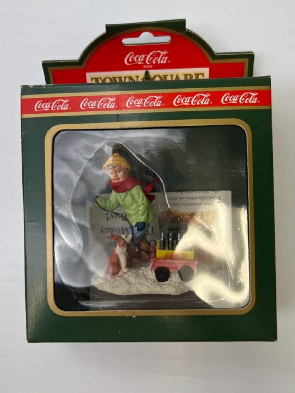 Vintage Coca Cola Special Delivery 64326 Town Square Collection Holiday Party Ni